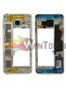 Μεσαίο Πλαίσιο Samsung SM-A310F Galaxy A3 (2016) με Buzzer και Πλήκτρο On/Off, Έντασης Χρυσαφί Original Ανταλλακτικά